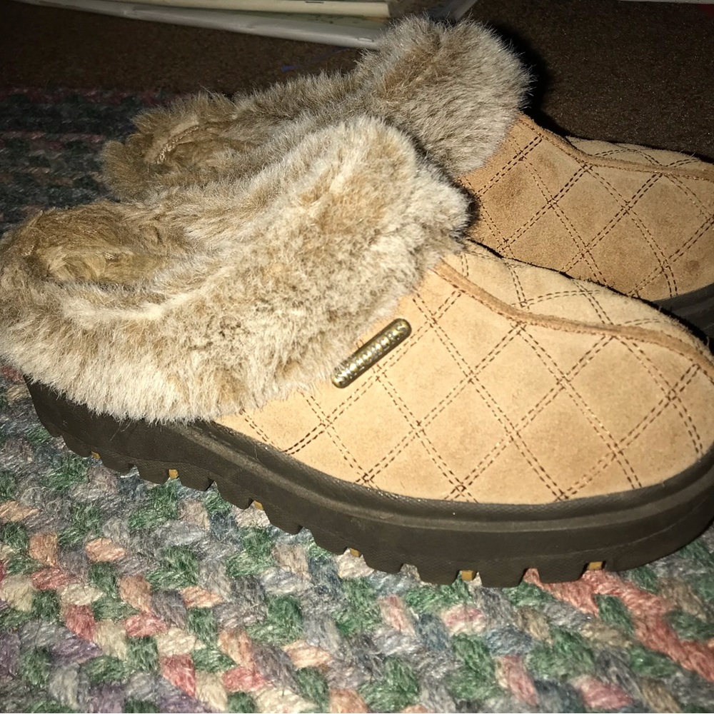 Mini rubber platform 2000s slippers
